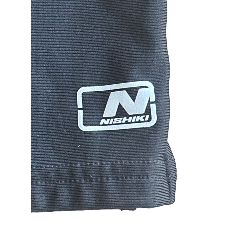 Nishiki Womans Specific Black Capri Padded Cycling Pants 86%Poly/14%SpandSizeMD - Picture 3 of 9